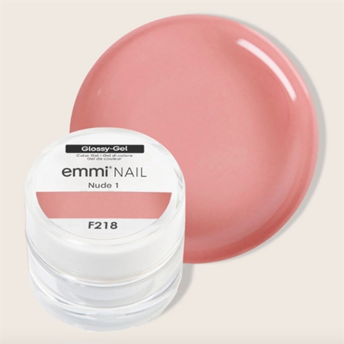 Glossy-Gel Nude 1  - F218 *Vegan 